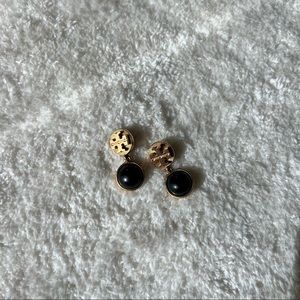 Tory Burch Black Earrings